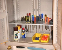 In-Cabinet Multi-Tool Rack