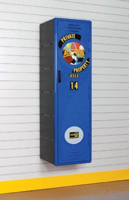 Kid's Blue Sports Locker